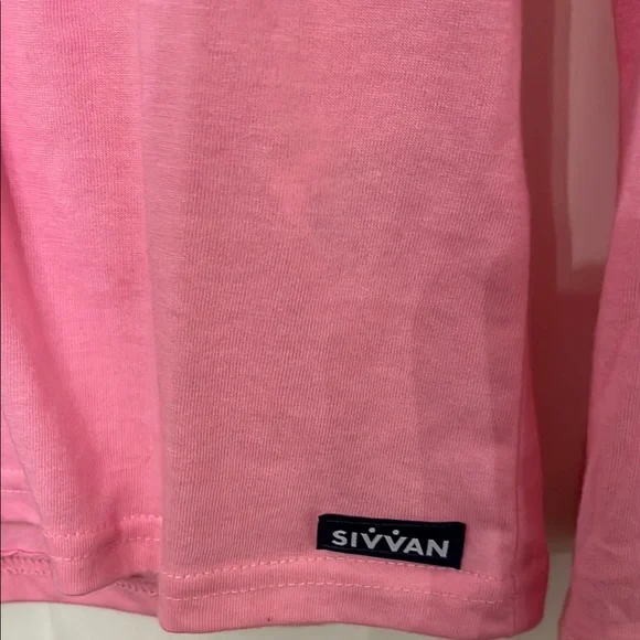 Women's Pink Long Sleeve Tee - Picture 3 of 5